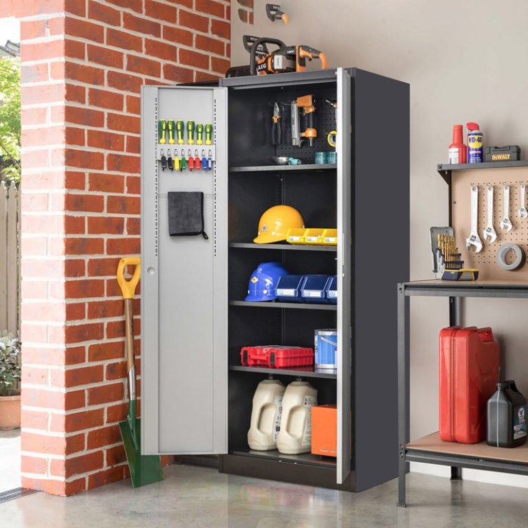 Metal Tool Storage Cabinet Besfur