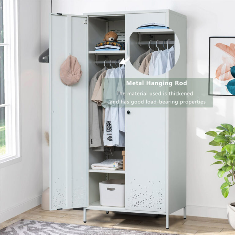 Besfur Steel Storage Wardrobe Locker (5)