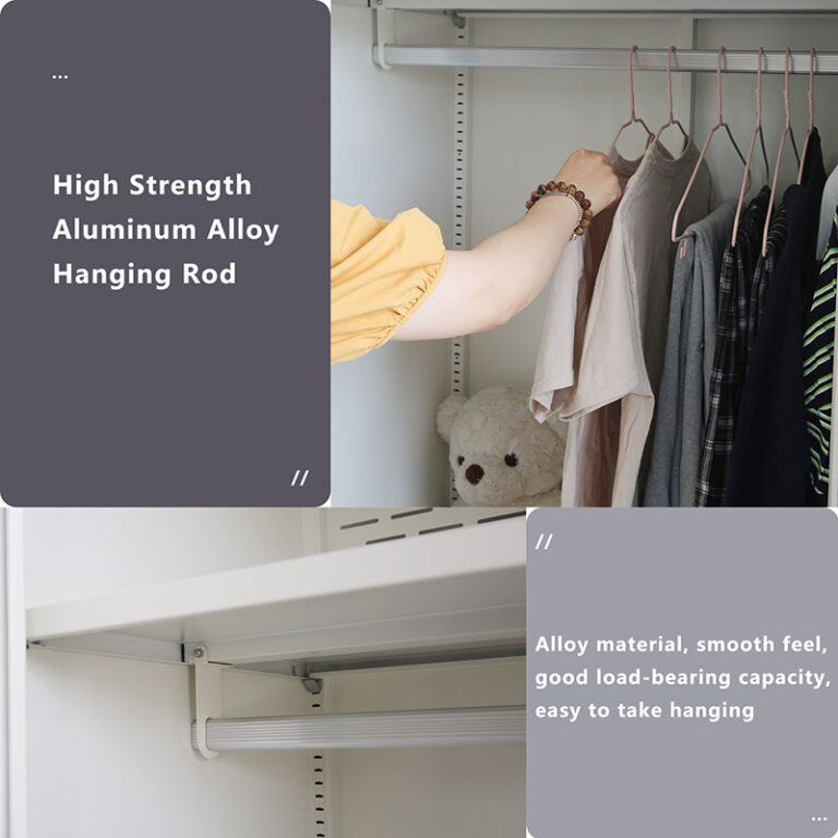 Besfur 2 Doors Wardrobe with 2 Drawers