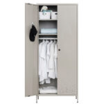 Besfur Metal Storage Wardrobe