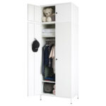 Besfur Tall Steel Storage Wardrobe Locker