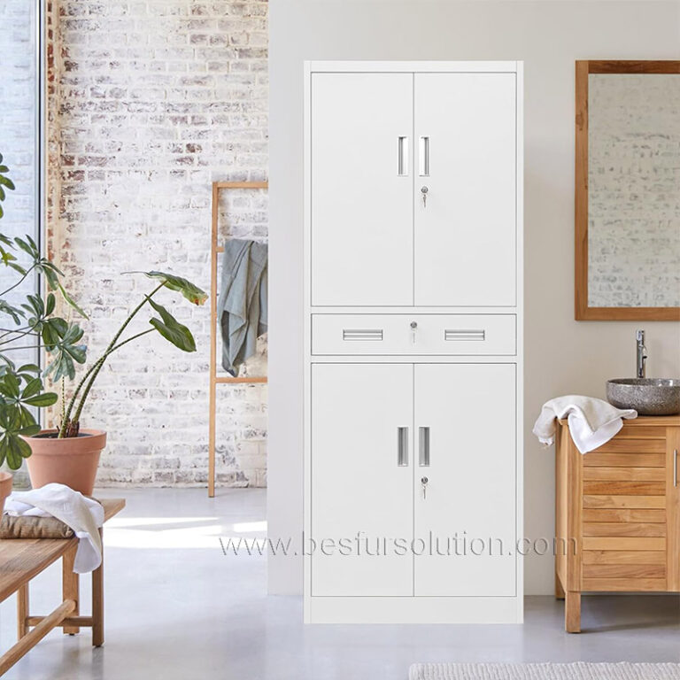 Senario - Storage Cabinet with Drawer and Adjustable Shelves (1)